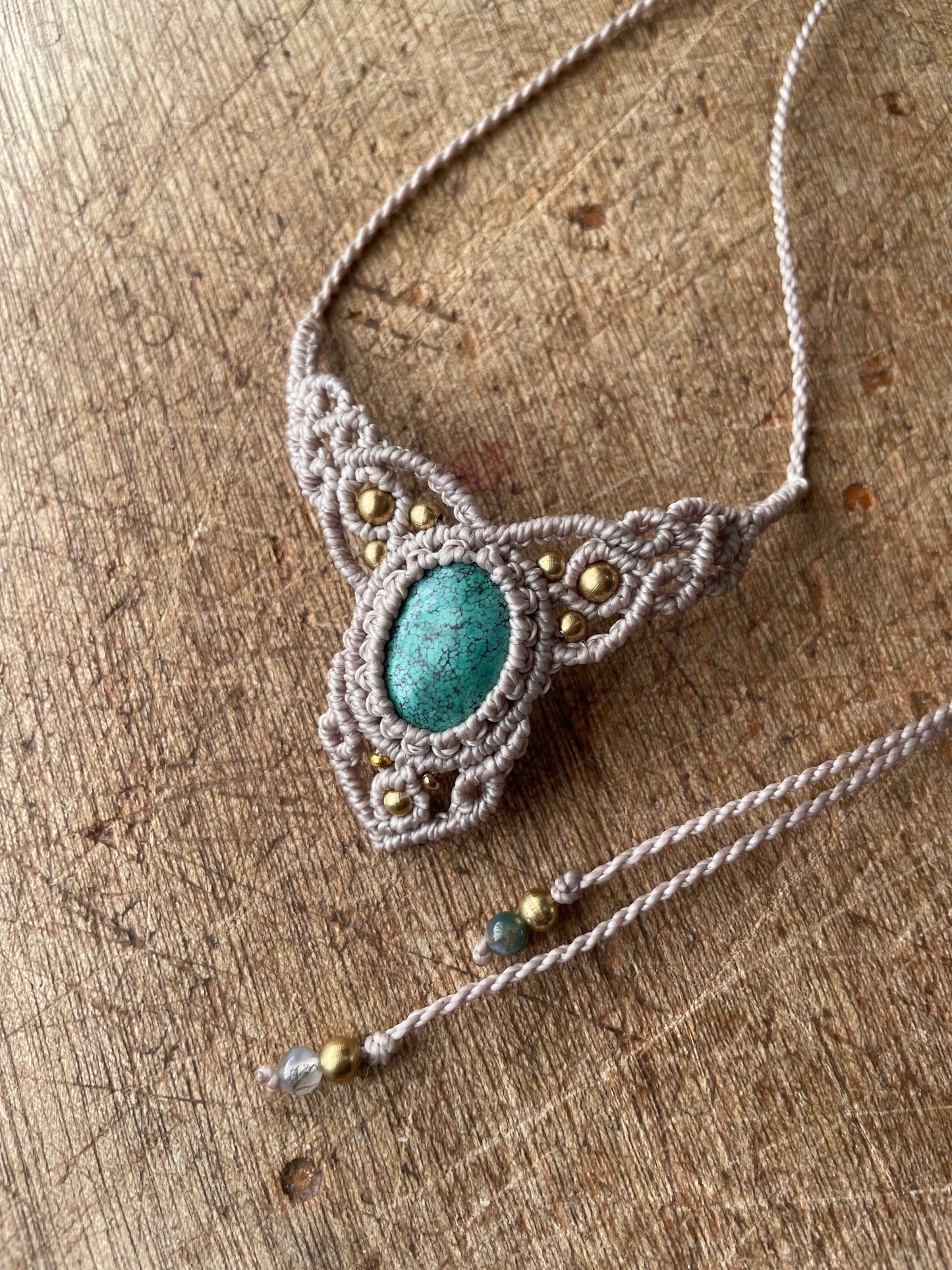 Mini Gargantilla con Turquesa.
