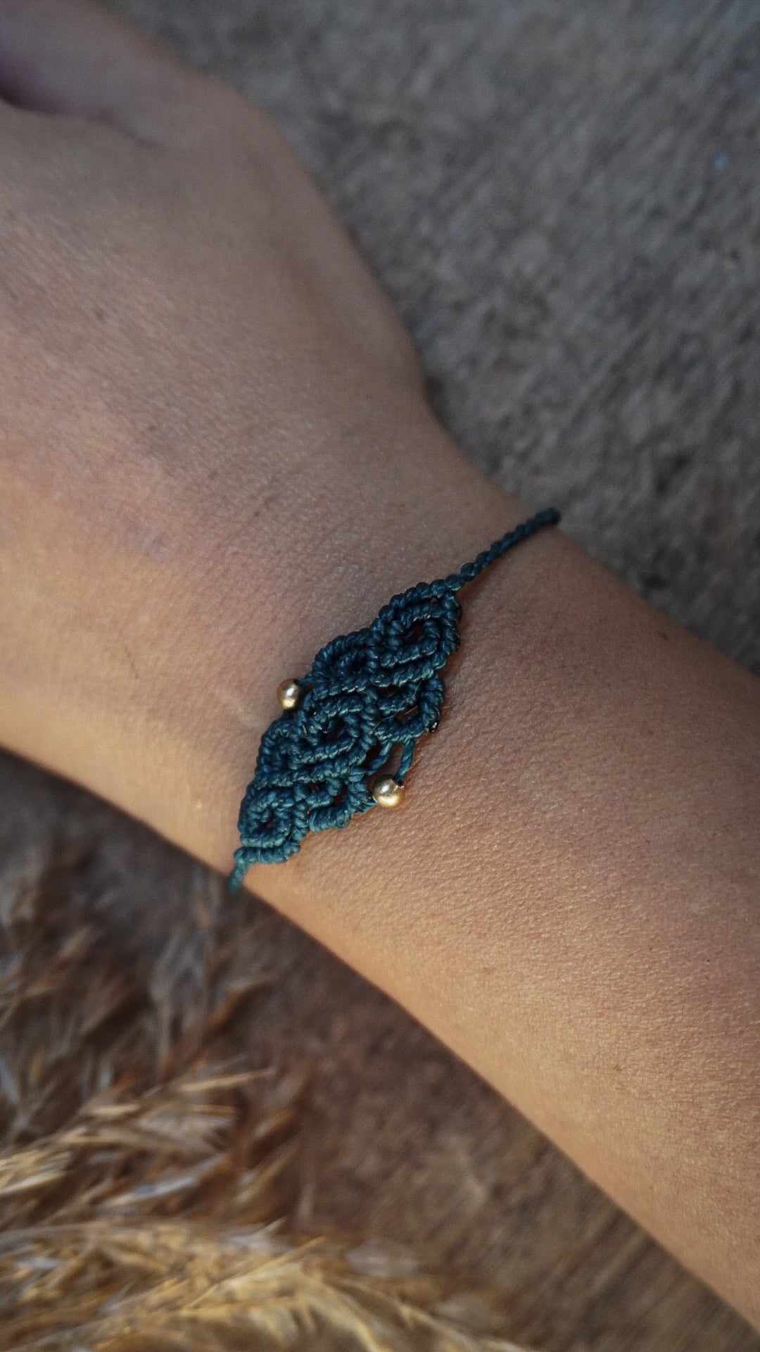 Pulsera macramé bohemia