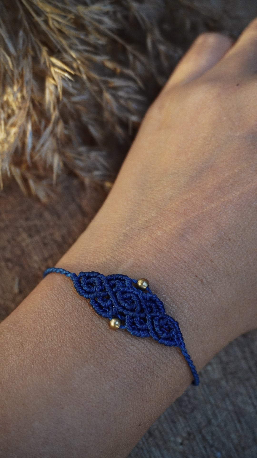 Pulsera macramé bohemia