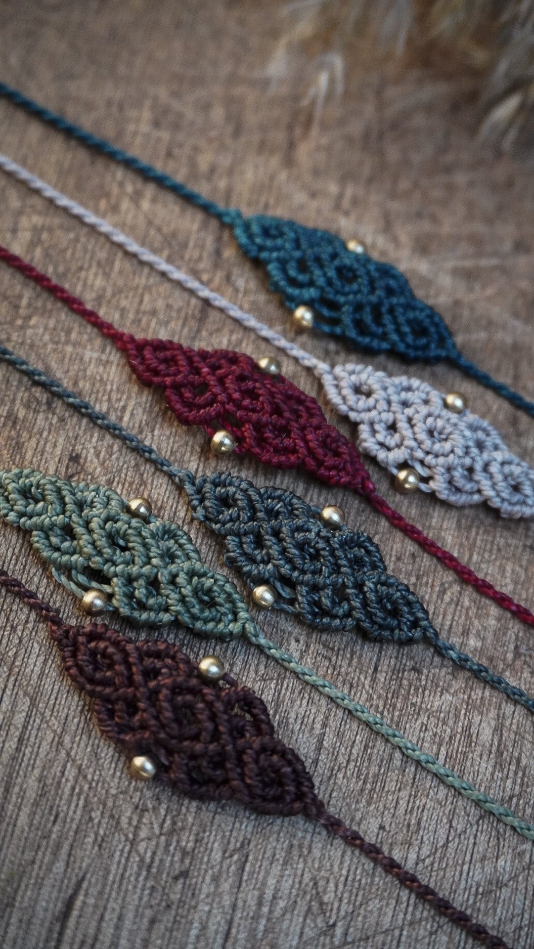 Pulsera macramé bohemia