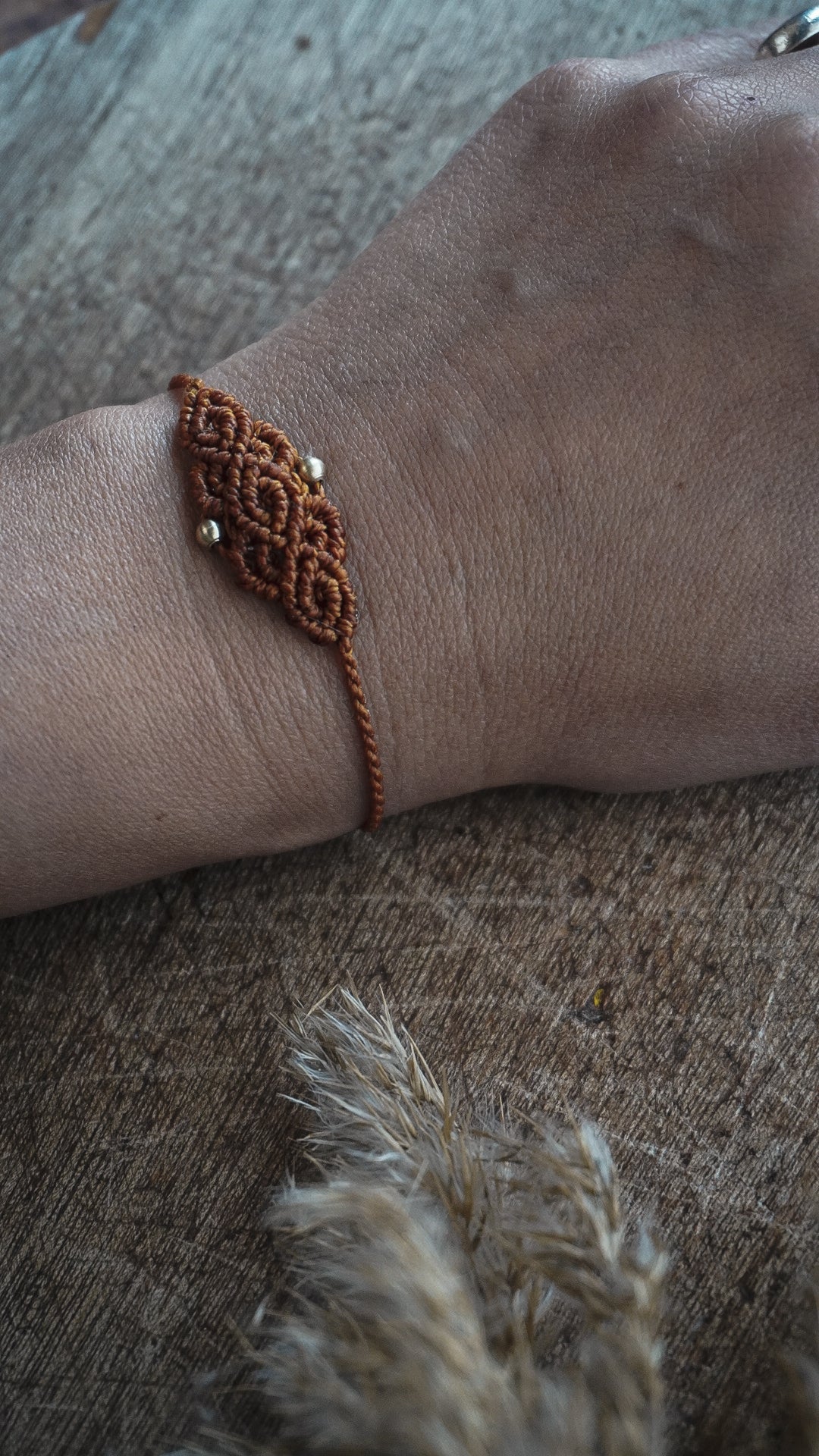 Pulsera macramé bohemia