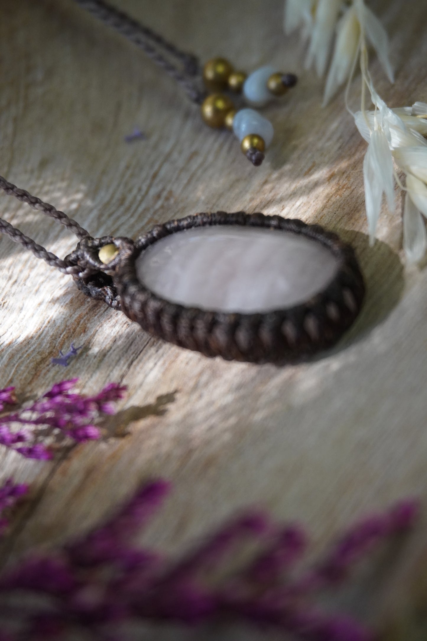 Collar Cuarzo Rosa
