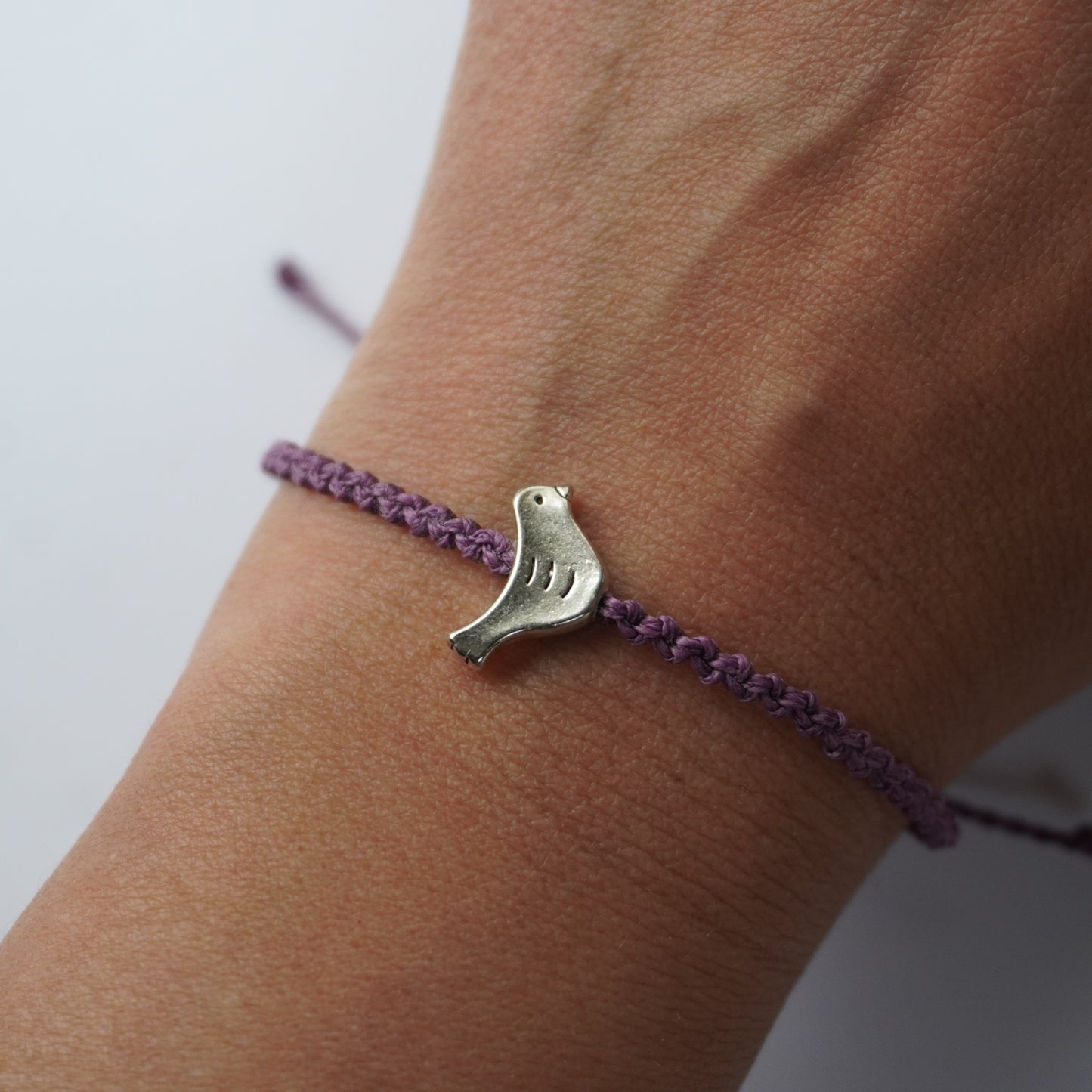 Pack de 3 pulseras de macramé con dijes