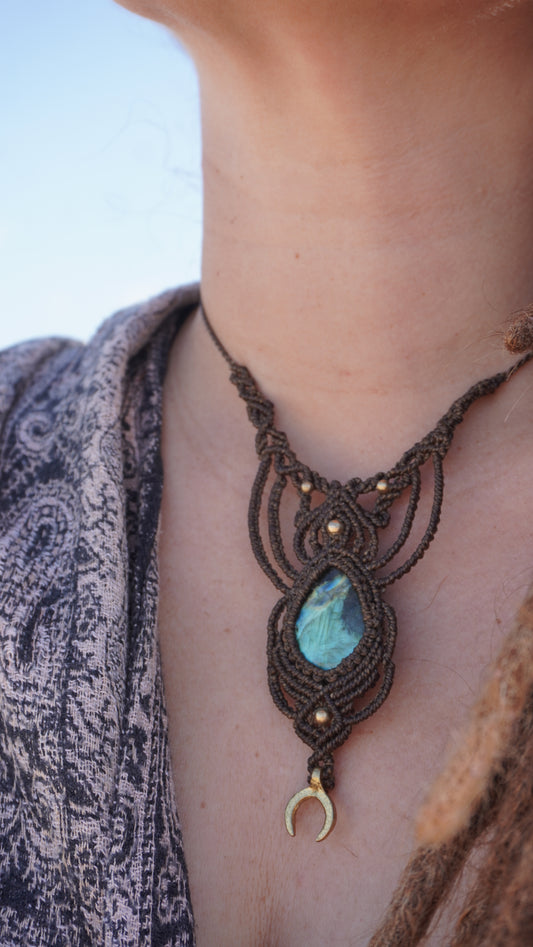 Gargantilla Labradorita