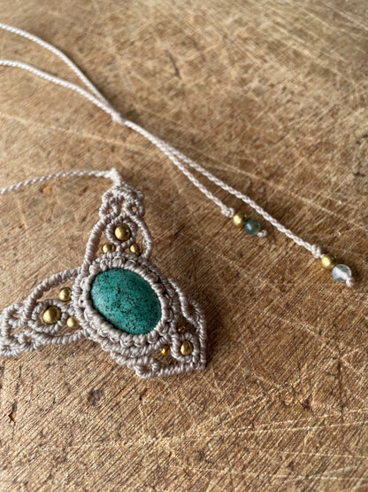 Mini Gargantilla con Turquesa.