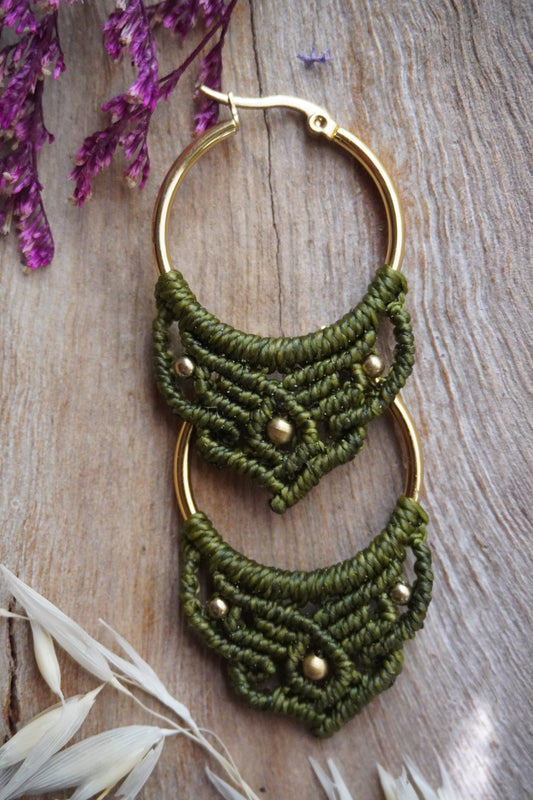Aros Verde Oliva