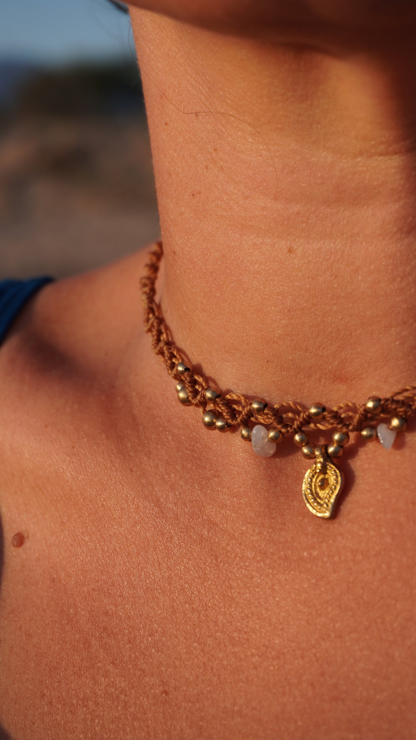 Moonstone Choker